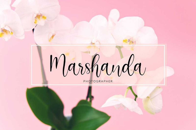 Font calligrafia di madri di bellezza - Caratteristiche Immagine 4