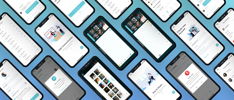 EduRoom - комплект пользовательского интерфейса мобильного приложения для онлайн-занятий - Features Image 1