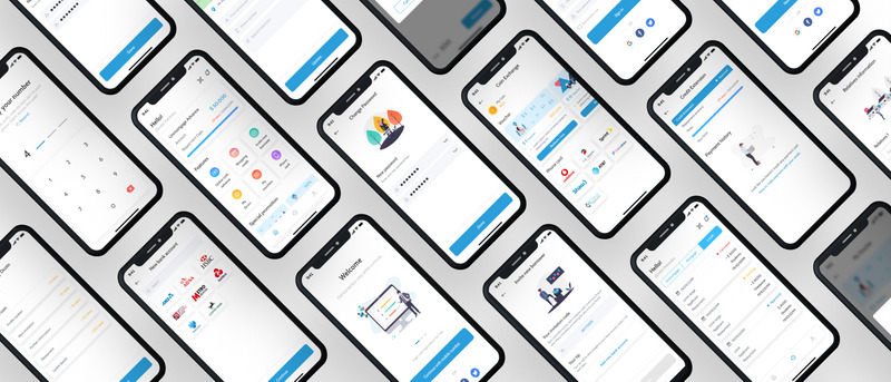 Borcash - P2P Lending Mobile UI Elements - Features Image 1