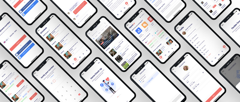 Homital - Telemedicine Mobile App UI Kit - Features Image 1