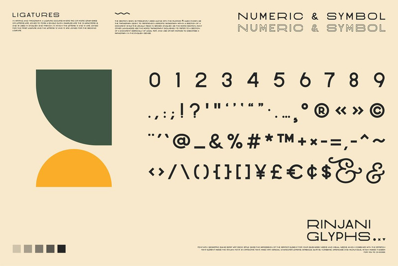 Rinjani Sans - Wide Stretch Typeface - Features Image 2