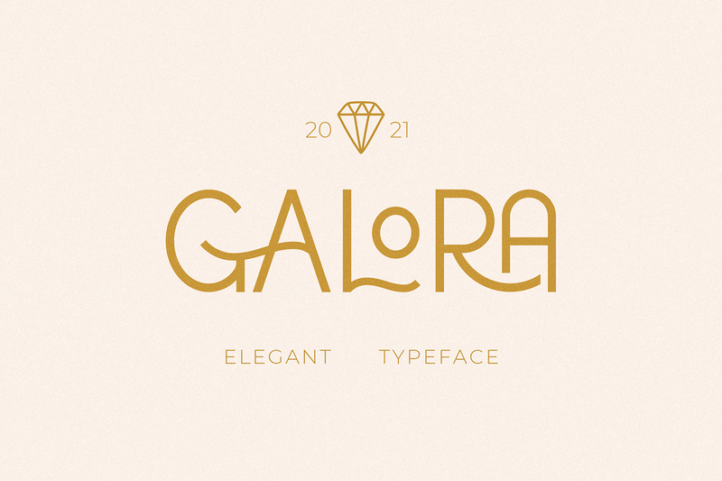 Caratteri tipografici Lorena moderni ed eleganti - Caratteristiche Immagine 3