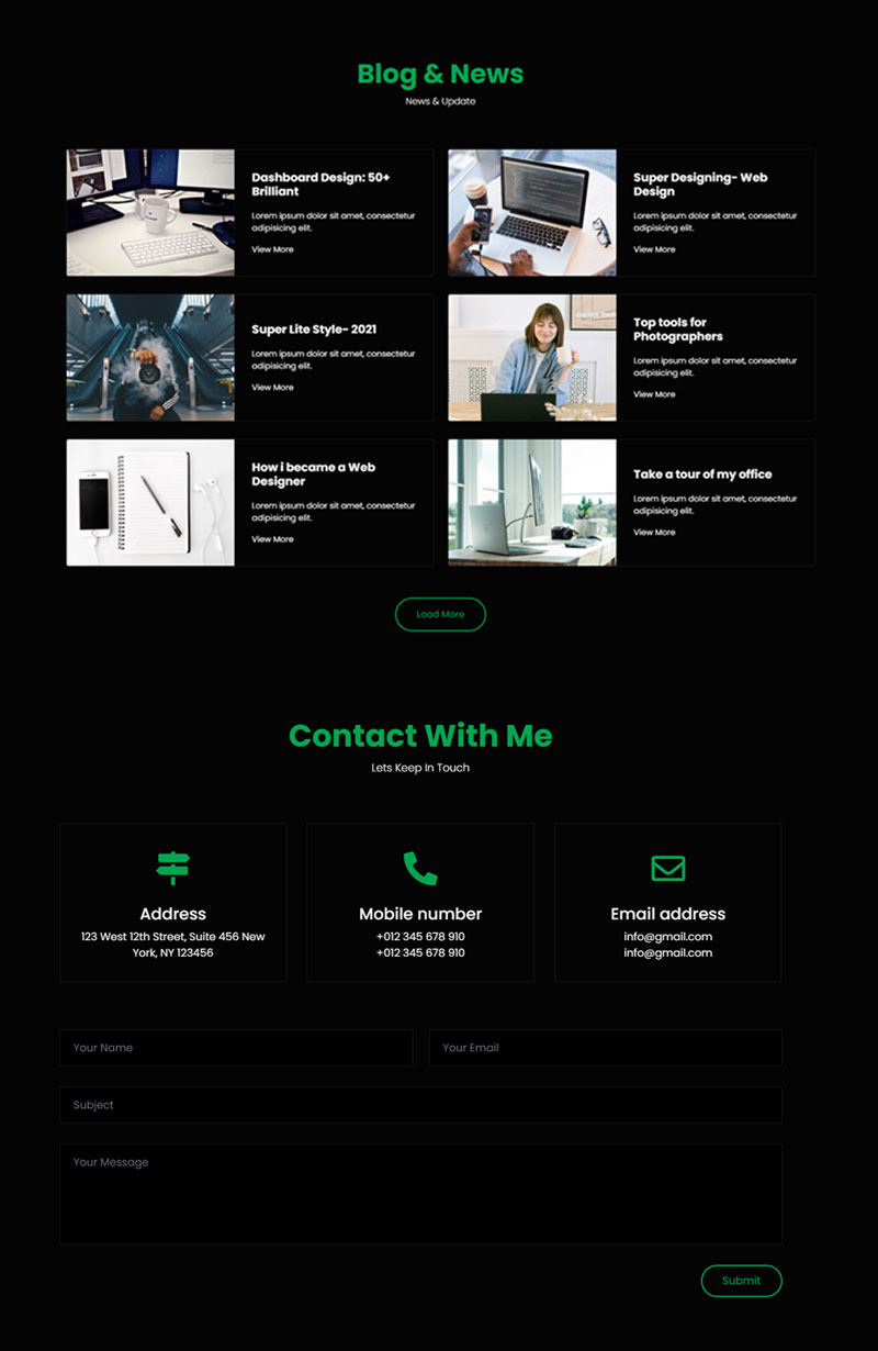 Orange - Bootstrap 5 Personal Portfolio & Resume HTML5 Template. - Features Image 3