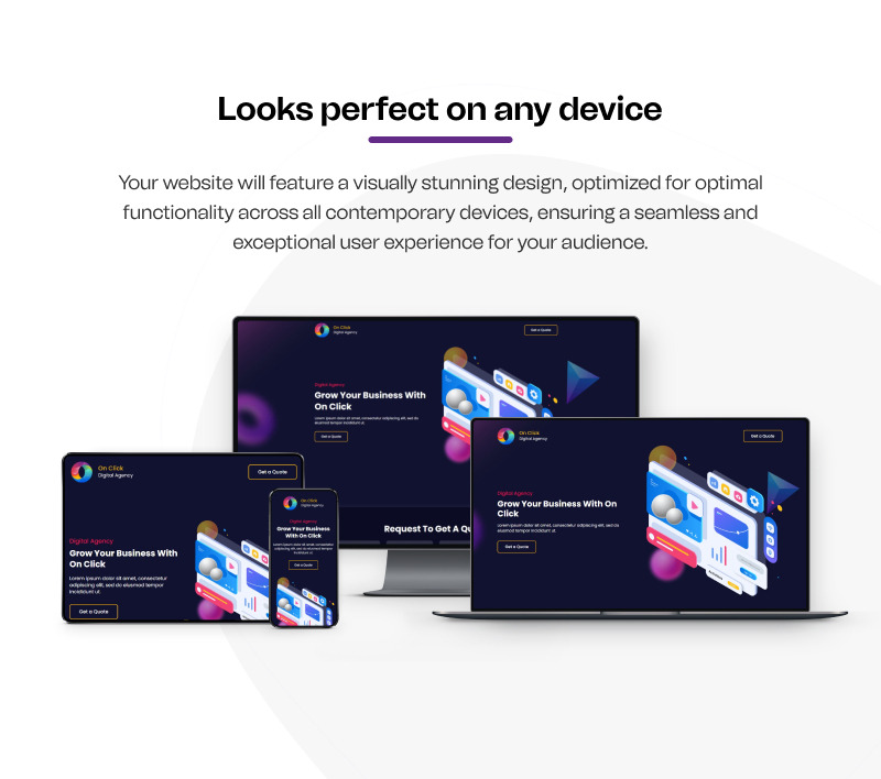 OnClick Digital Agency – Gebruiksklare WordPress Elementor-sjabloon - Features Image 7
