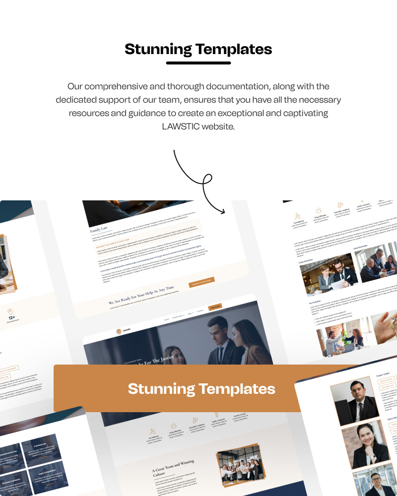 Lawstic – Lawyer Services Ready to Use WordPress Elementor Template Kit - Features Image 2