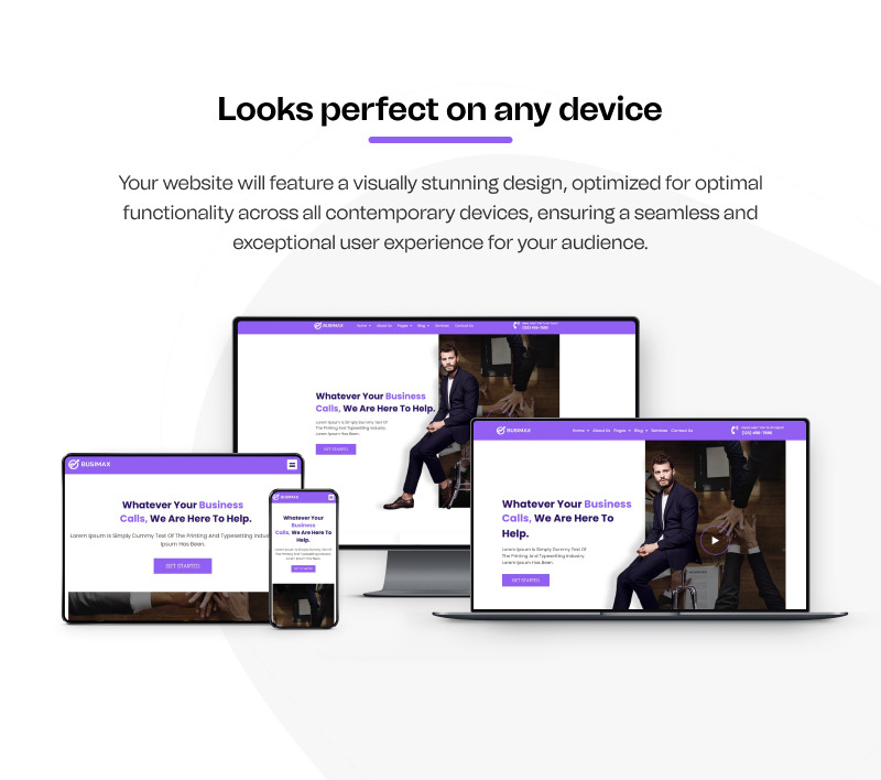 Busimax – İş ve Danışmanlık Hizmetleri WordPress Elementor Şablon Seti - Features Image 9