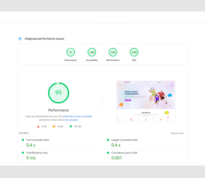 Bieganie sportowe – gotowy do użycia zestaw WordPress Elementor dla sportu - Obraz funkcji 3