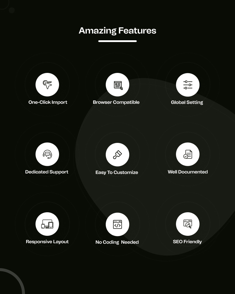 Hukuk Bürosu - Hukuk ve Avukatlar Kullanıma Hazır WordPress Elementor Kiti - Features Image 6