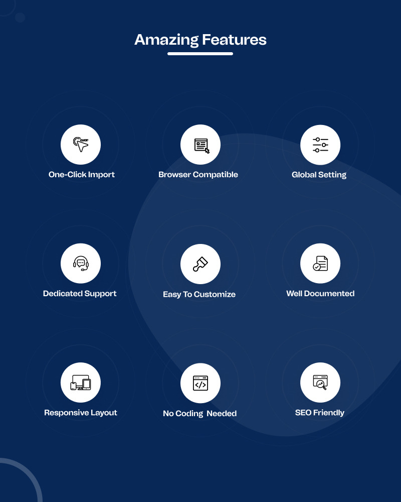 Eventify – Modern WordPress Elementor Template Kit for Events and Conferences - Features Image 6