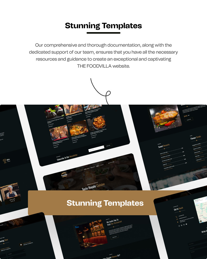 Foodvilla – Kit modello WordPress Elementor per servizi di ristorazione - Caratteristiche Immagine 2