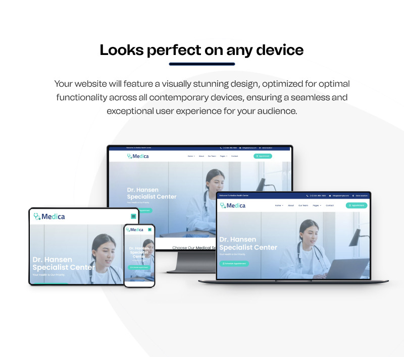 Medica – WordPress Elementor-kit för hälso- och sjukvård - Features Image 8