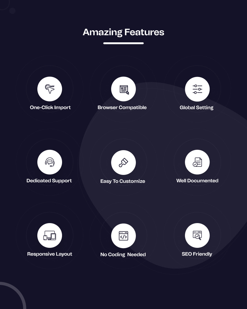 Divine Events – Musikalisches Event, gebrauchsfertiges WordPress Elementor-Vorlagen-Kit - Eigenschaften Bild 6