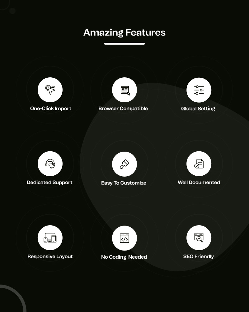 Perfect Occasion – Musical Event Ready to Use WordPress Elementor Template Kit - Features Image 6