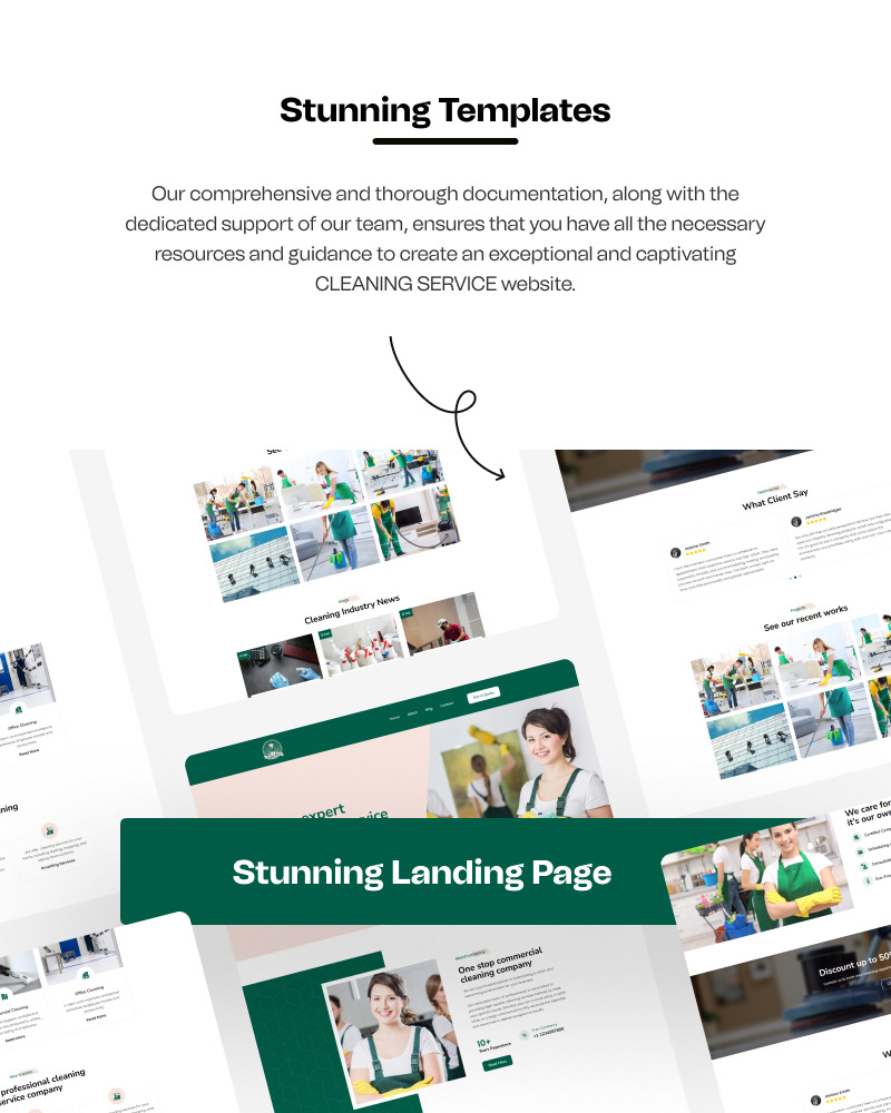 Nettoyage - Services de nettoyage Elementor Landing Page - Caractéristiques de l’image 2