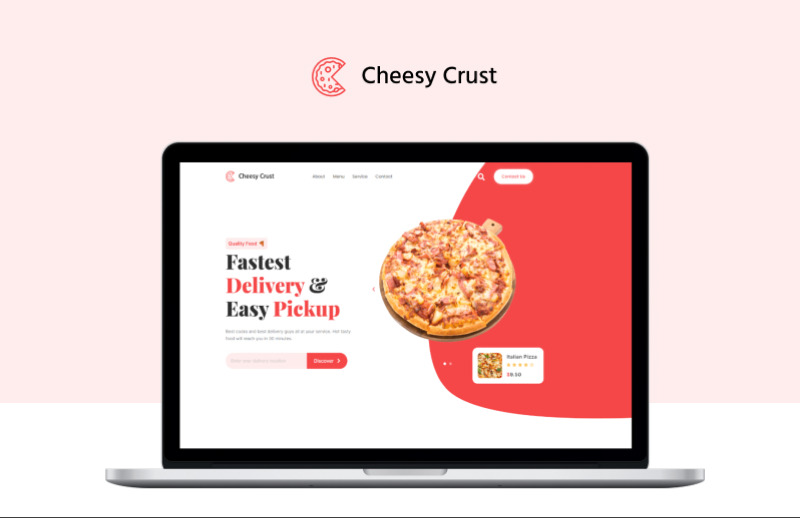 Cheesy Crust - Pizza Restaurant Services Elementor Landing Page - Features Image 1