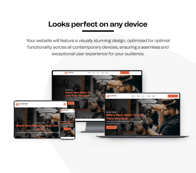 Salun Studio – Friseur Beauty WordPress Elementor Kit - Eigenschaften Bild 7