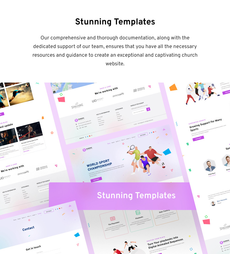 Running Sports - Sports Ready to Use Elementor Kit - Features Image 2
