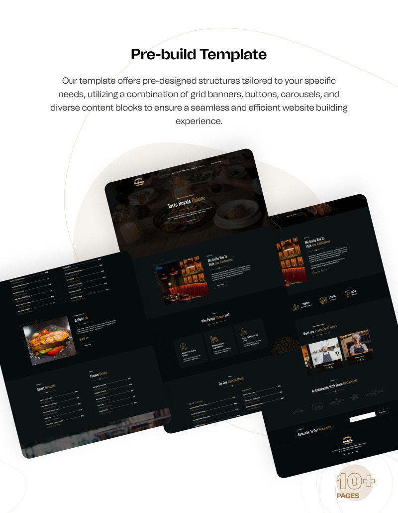 Foodvilla – Kit modello WordPress Elementor per servizi di ristorazione - Caratteristiche Immagine 4