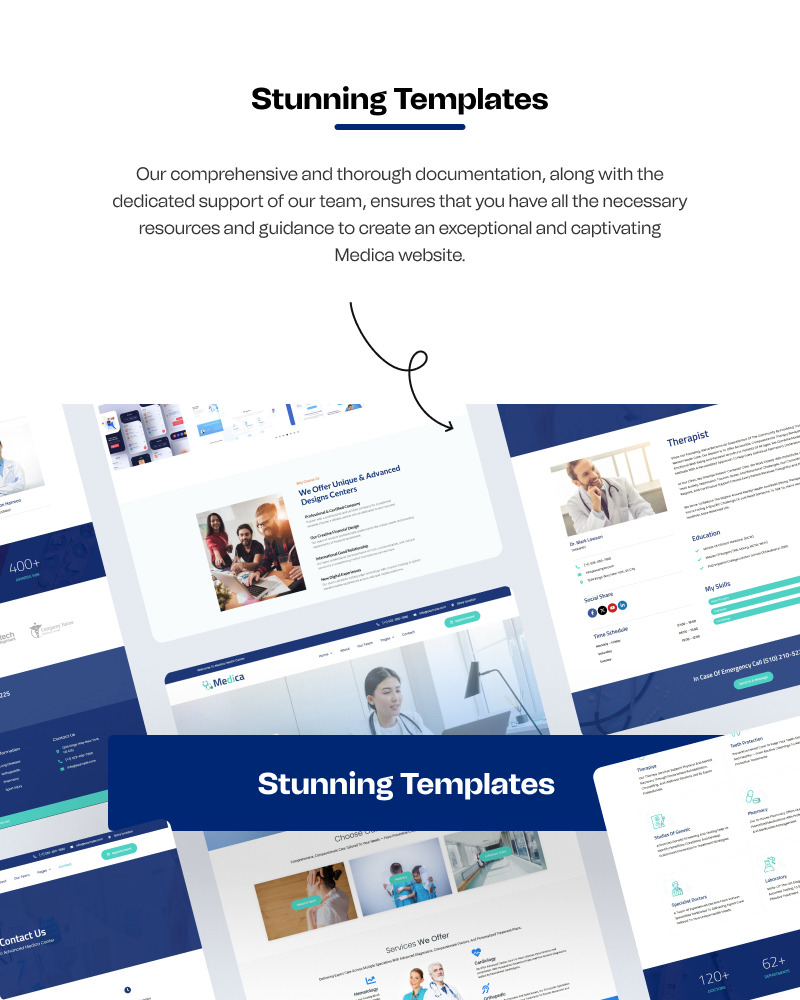 Medica – WordPress Elementor-kit för hälso- och sjukvård - Features Image 2