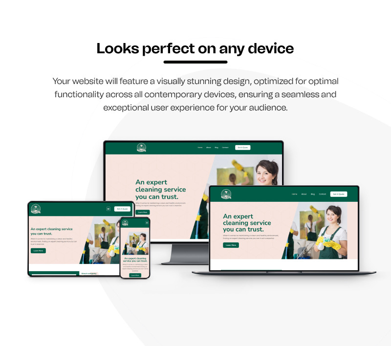Nettoyage - Services de nettoyage Elementor Landing Page - Caractéristiques de l’image 7