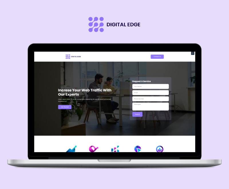 Digital Edge - Servizi Web e SEO pronti per l'uso Modello Elementor - Caratteristiche Immagine 1
