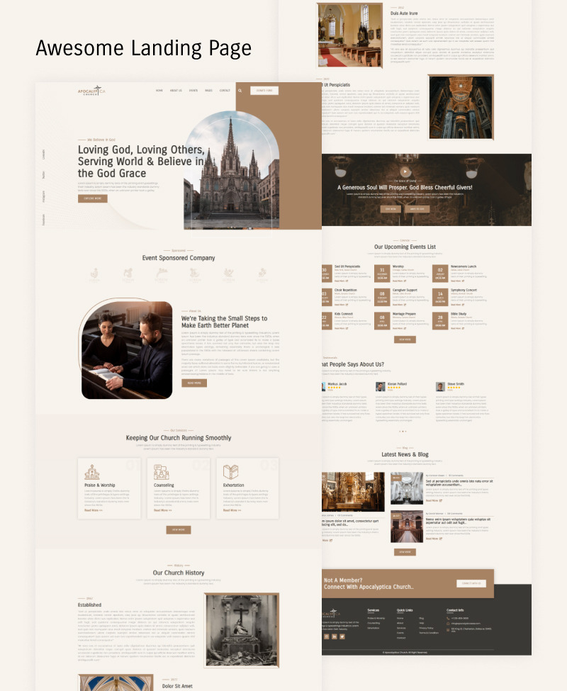 Apocalyptica Church - Religion Elementor Landing Page - Features Image 3