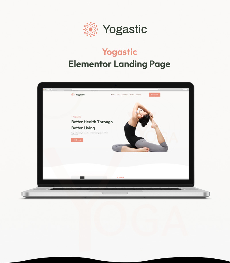 Yogastic - Pagina di destinazione Elementor della lezione di yoga - Caratteristiche Immagine 1
