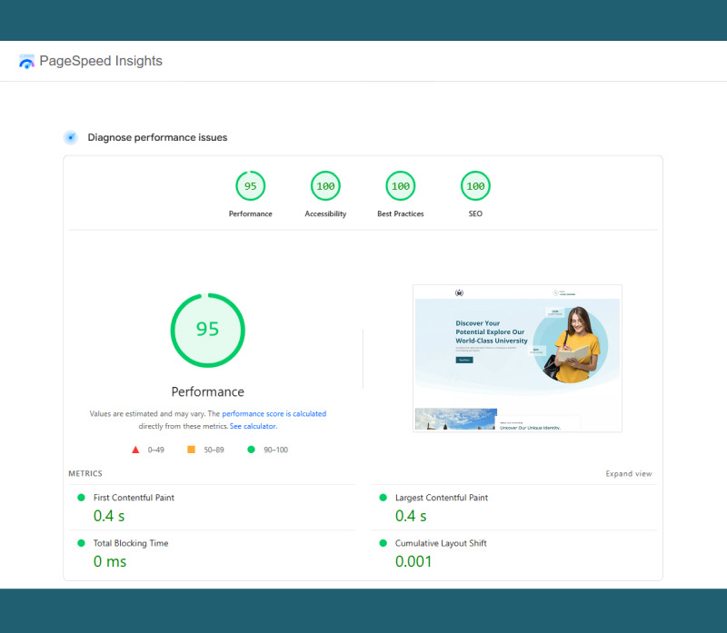 Learning Hub – Pagina di destinazione WordPress Elementor per l'istruzione universitaria e universitaria - Caratteristiche Immagine 3