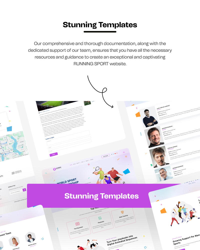 Bieganie sportowe – gotowy do użycia zestaw WordPress Elementor dla sportu - Obraz funkcji 2