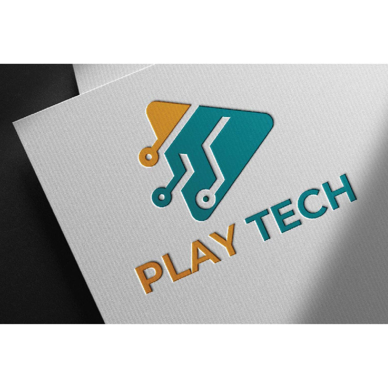 Speel Circuit Modern Technology-logosjabloon - Functieafbeelding 1