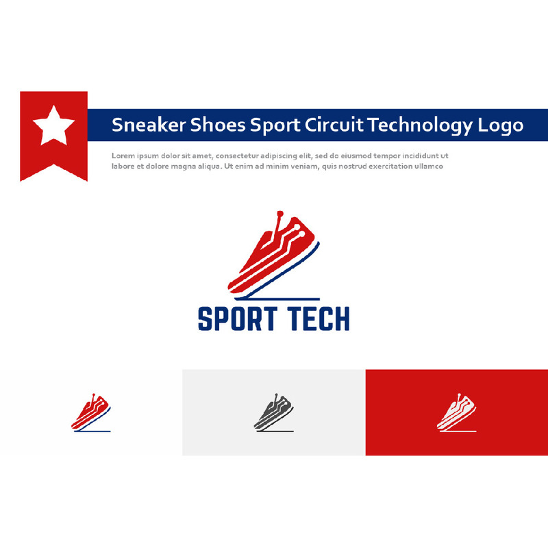 Sneaker Scarpe Sport Circuit Technology Logo moderno - Caratteristiche Immagine 1