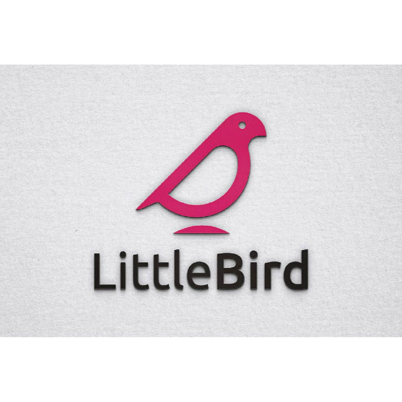 Modello di logo mascotte animale della natura del piccolo uccello passero - Caratteristiche Immagine 1