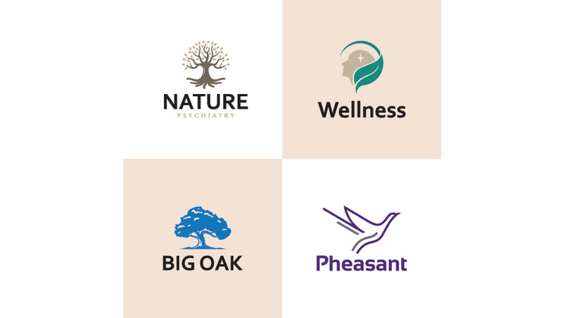Naturinspirerad logotyp för välbefinnande och medvetet liv - Features Image 1