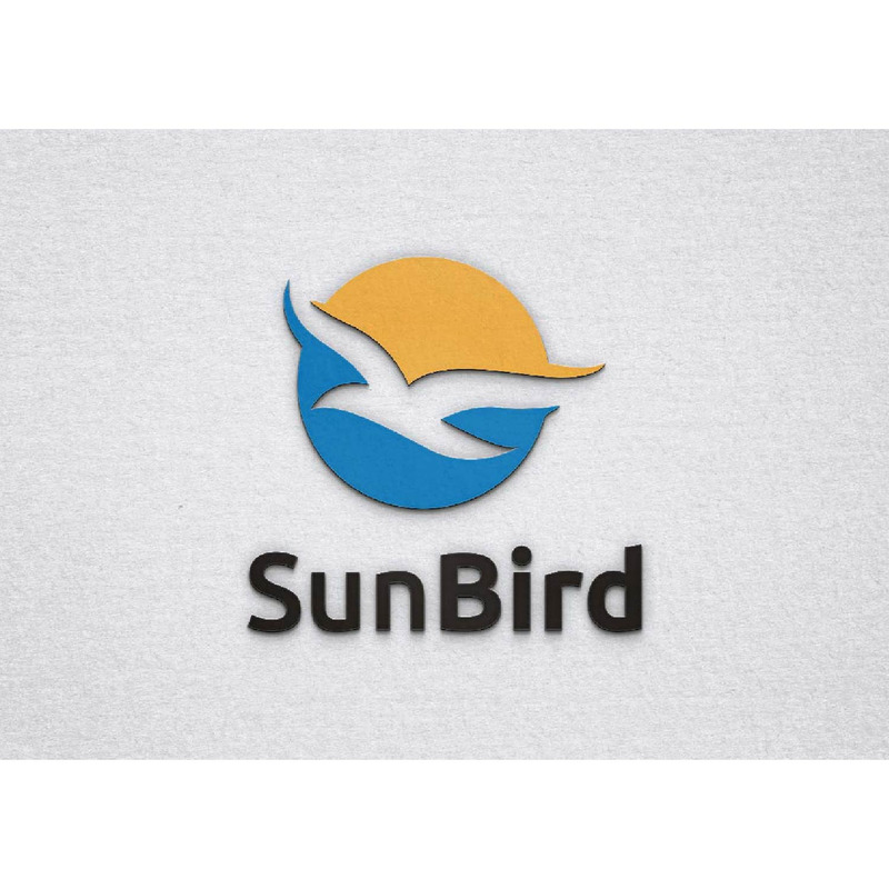 Circle Sun Bird Animal Flying Freedom Business Logo Template - Features Image 1