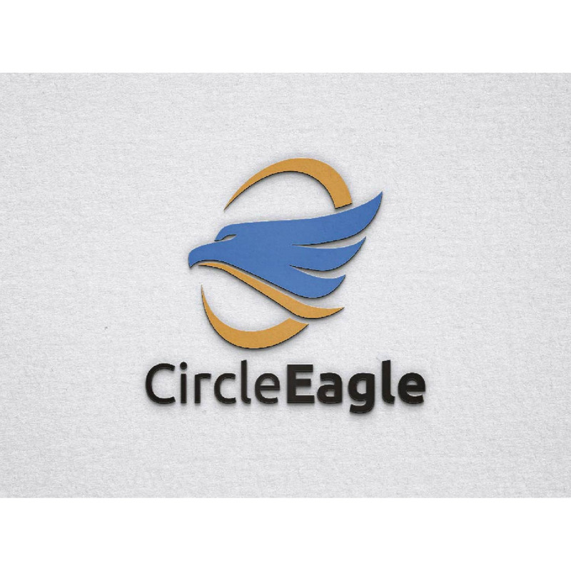 Circle Eagle Hawk Falcon Bird Animal Head Mascot Business Logo Template - Features Image 1