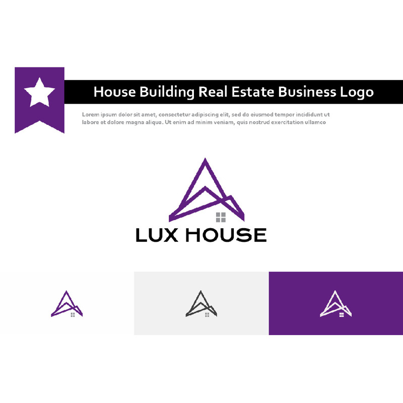 Hus Hem Bygga Fastighetsinvesteringar Business Logotyp - Features Image 1