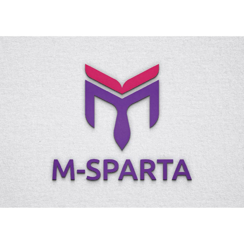M Letter Sparta Soldier Warrior Mask Abstract Business Logo Template - Features Image 1