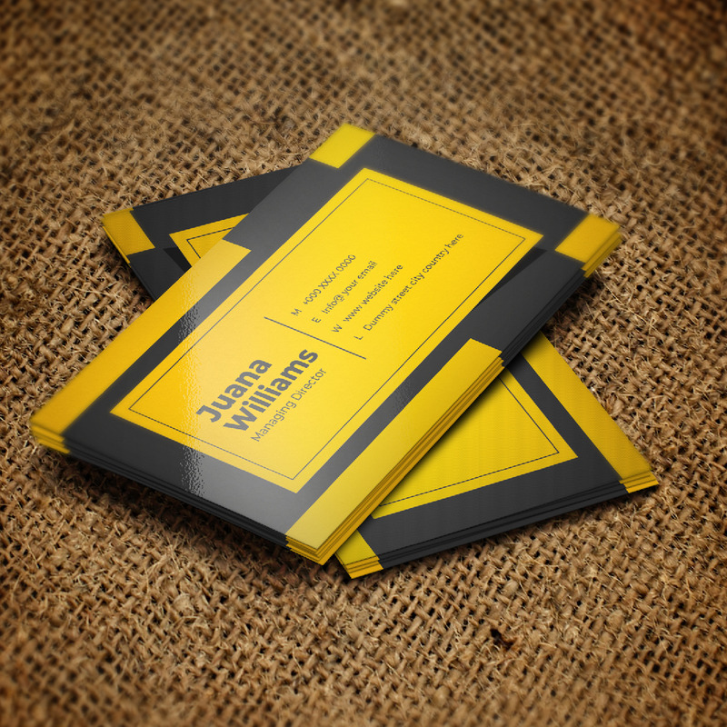 Elegant And Modern Business Card - Features Image 1