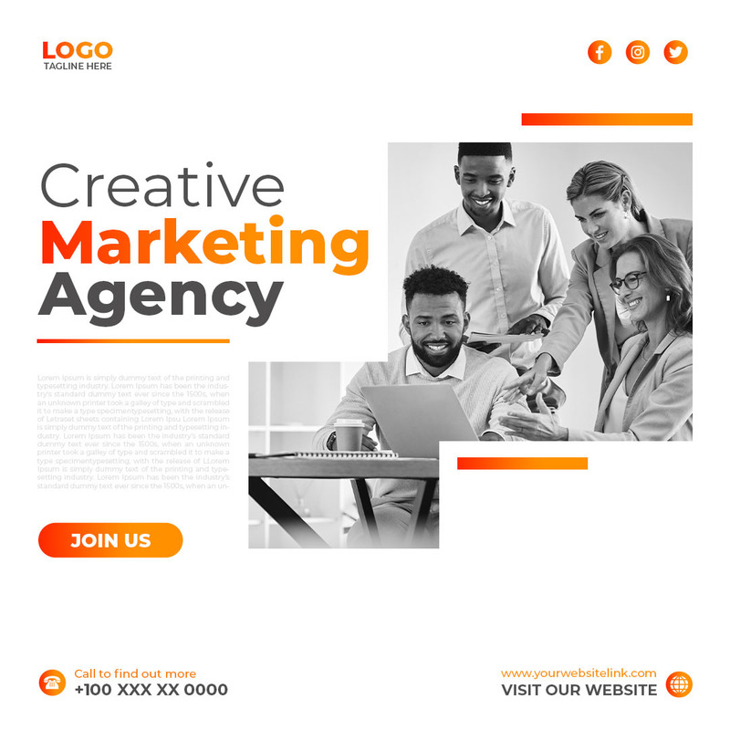 White And Orange Minimal Social Media Post - Features Image 1