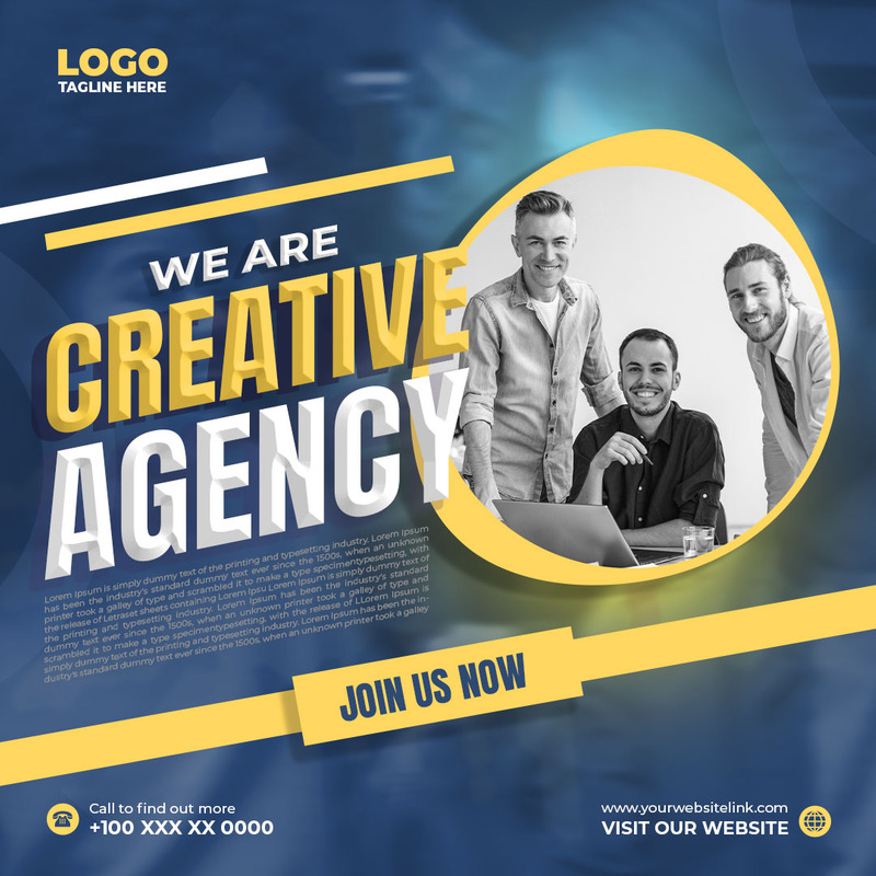 Creative Marketing Modern And Stylish Social Media Post