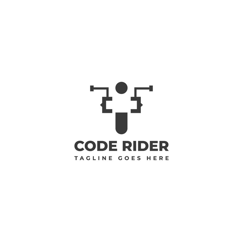 Code Rider Minimalist Logo Template - Features Image 5