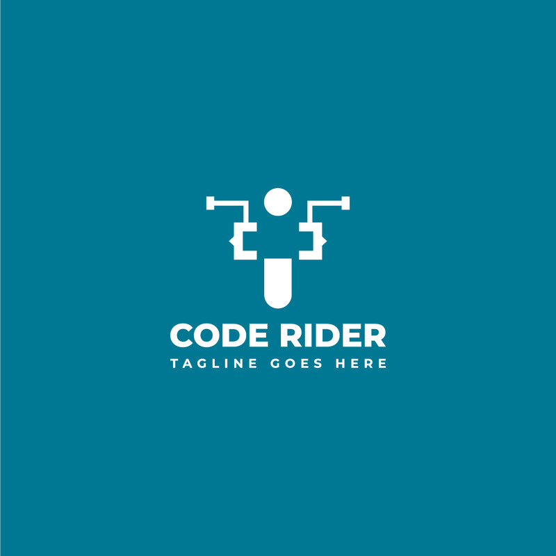Code Rider Minimalist Logo Template - Features Image 6