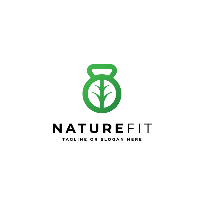 Modello di logo minimalista NatureFit - Caratteristiche Immagine 4