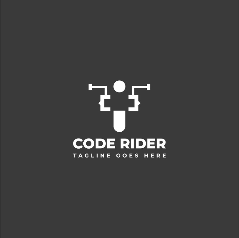 Code Rider Minimalist Logo Template - Features Image 4