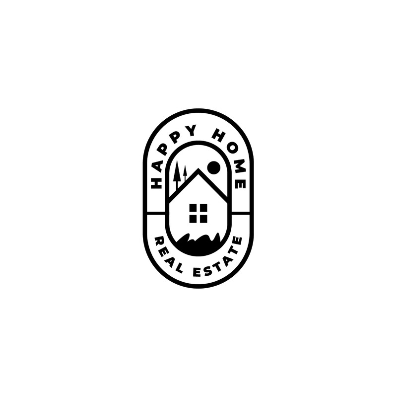 Sjabloon voor Happy Home onroerend goed-logo - Features Image 2