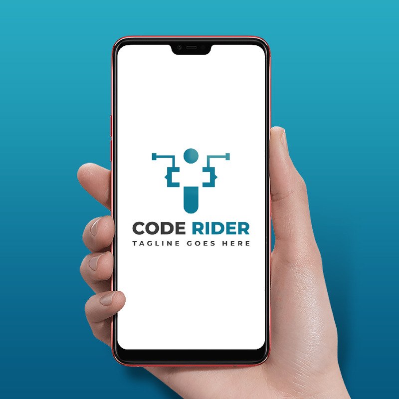 Code Rider Minimalist Logo Template - Features Image 1