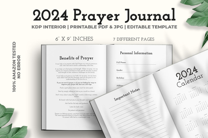 2024 Prayer Journal Kdp Interior - Features Image 4