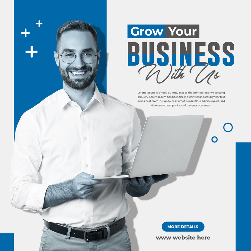 Creative Digital Marketing Social Media Post Template - Features Image 1