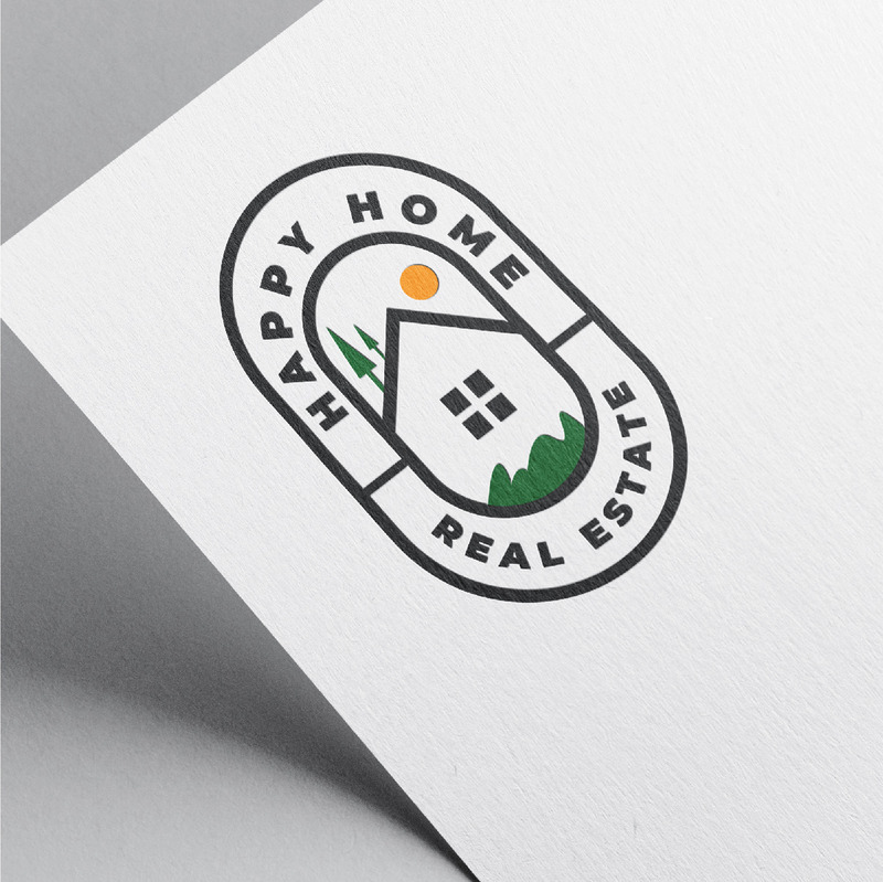 Sjabloon voor Happy Home onroerend goed-logo - Features Image 4