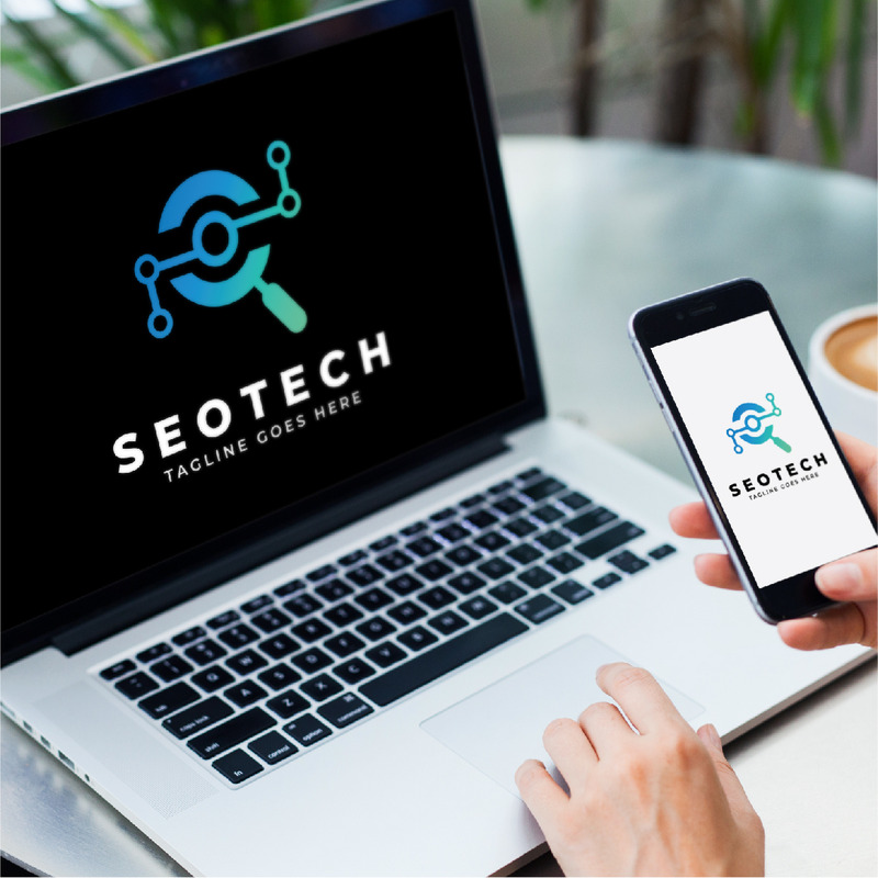 Минималистский шаблон логотипа SEO Tech - Features Image 13
